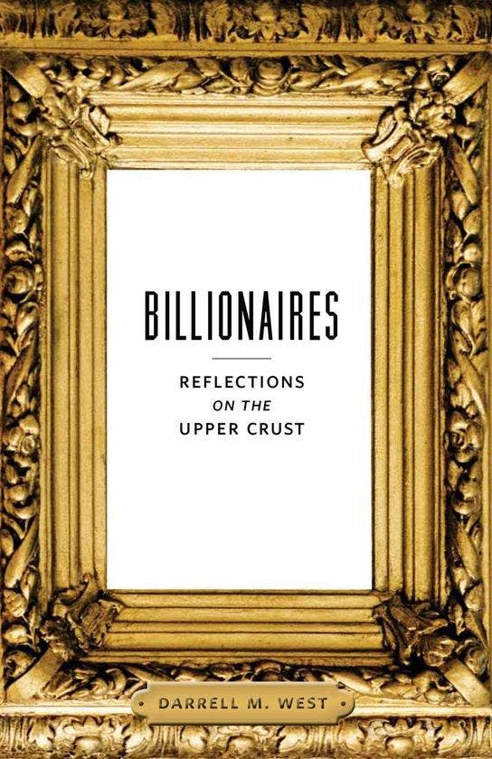 Billionaires 9780815725961 Darrell M. West, Livres, Langue | Anglais, Envoi