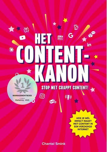 Het Contentkanon 9789083158990 Chantal Smink, Boeken, Verzenden, Zo goed als nieuw, Chantal Smink