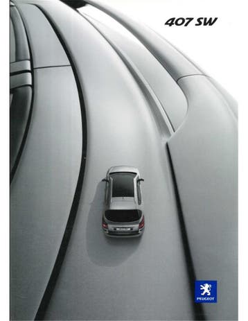 2004 PEUGEOT 407 BROCHURE NEDERLANDS