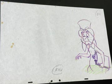 Walt Disney - Originele animatietekening van Rabbit (42 x 30, Nieuw