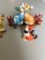 Beeldje - Goebel  Katten op het bankje  (3) - Porselein