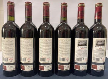 1996 (x4) & 2004 (x2) Bodegas El Coto, Coto de Imaz - Rioja, Nieuw
