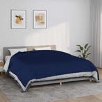 vidaXL Verzwaringsdeken 220x260 cm 11 kg stof blauw, Verzenden, Nieuw