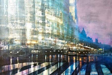 Cristina Bergoglio - Abstract portrait of the city XXI -XXL.