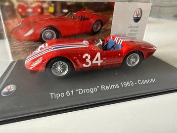 1:43 - Voiture miniature (5) - Maserati Tipo 61 Drogo;, Nieuw