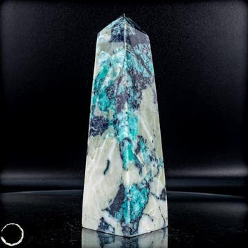 Natuurlijke smaragdobelisk - Topkwaliteit- 820.48 g