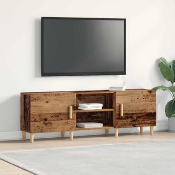 vidaXL TV Kast Oud hout 150 x 30 x 50 cm Bewerkt hout, Verzenden