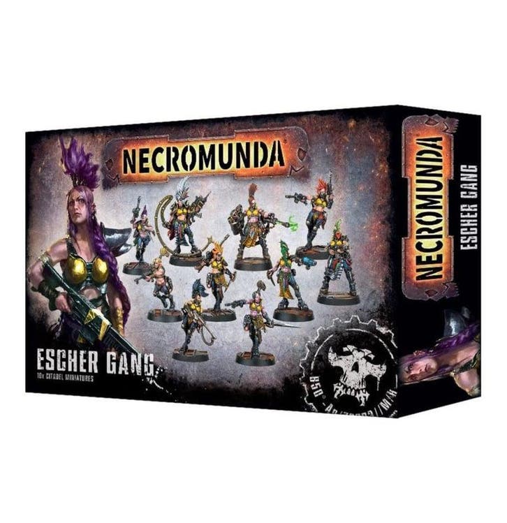 Necromunda Escher Gang (Warhammer nieuw), Hobby & Loisirs créatifs, Wargaming, Enlèvement ou Envoi