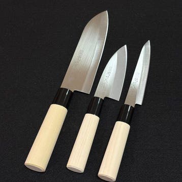 Seki Tsubazo  - Keukenmes - Santoku, Kodeba en Paremesje