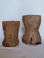 Vijzel (2) - Teak - Teakhouten vijzel