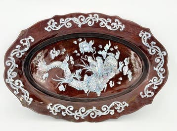 Decoratief dienblad - Modernista - Frankrijk - Draak van