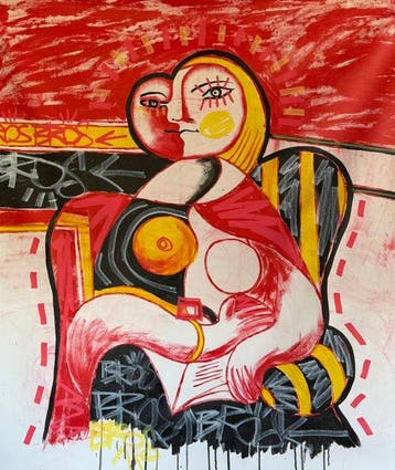 Freda People - Super Rare Picasso XXL, Antiek en Kunst