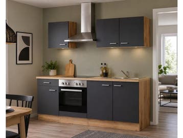 Veiling - Design Keuken - Jerome - Antraciet, Huis en Inrichting, Nieuw