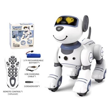 RC Robot Hond met IR Afstandsbediening - Stunt Speelgoed, Verzenden, Nieuw