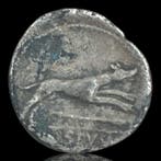 . Romeinse Republiek C. Postumius (73 BC). Denarius (Zonder
