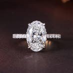 Bague de fiançailles - 14 carats Or jaune - 3.61ct. tw.