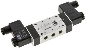 5/3 G1/8'' Middenuitlaat Magneetventiel 230V AC, Verzenden, Nieuw
