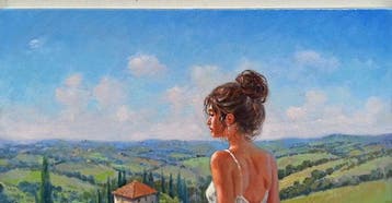 Domenico Ronca (1964) - Bella Toscana, Antiek en Kunst