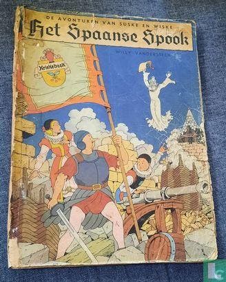 Suske en Wiske - Het Spaanse spook - 1953, Boeken, Eén stripboek, Verzenden, Gelezen, Vandersteen, Willy.