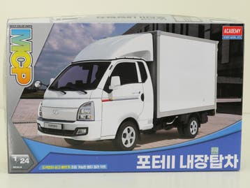 Schaal 1:24 Academy 15145 Hyundai Porter II MCP bouwpakke..., Hobby & Loisirs créatifs, Voitures miniatures | 1:24, Ophalen of Verzenden