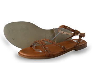 Laurent David Sandalen in maat 41 Cognac, Vêtements | Femmes, Verzenden, Sandalen of Muiltjes