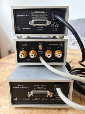 Clearaudio - Basis plus - Accu plus - Eenheid plus Solid, Nieuw