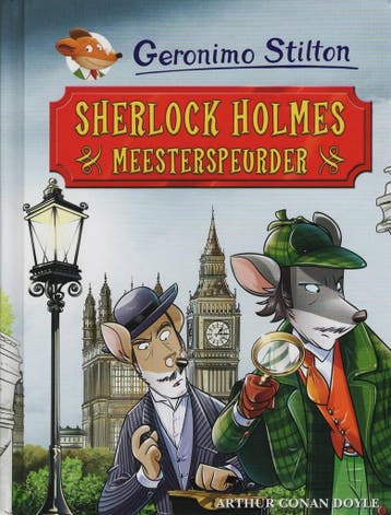 Sherlock Holmes, meesterspeurder / Geronimo Stilton, Boeken, Kinderboeken | Jeugd | 10 tot 12 jaar, Verzenden, Zo goed als nieuw