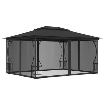 Prieel met netten -35% | Top retour deal voor je terras, Verzenden, Zo goed als nieuw, Tuinpaviljoen