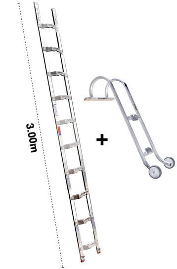Altrex dakladderset met nokhaak 3m, Ophalen of Verzenden, Ladder