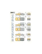 1991 PEUGEOT 504 PICK UP BROCHURE NEDERLANDS, Ophalen of Verzenden