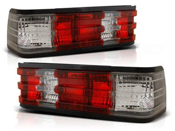 W201 Achterlichten Rood/Helder: OP = OP! 49% korting, nu..., Verzenden, Nieuw, Mercedes-Benz