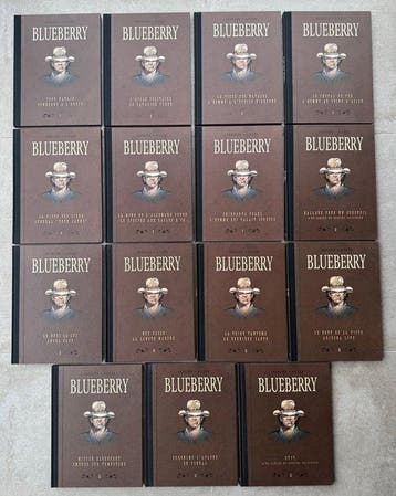 Blueberry - Intégrale T1 à T15 - Collection complète - 15x C