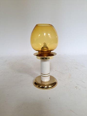 Mason - Lantaarn - Messing, Glas, Metaal
