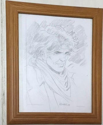 Rouge, Michel - 1 Original drawing - Marshall Blueberry, Nieuw
