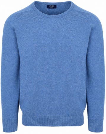 William Lockie Lamswol Jeans Blauw maat Maat 48/50 (M) Heren, Nieuw, William Lockie, Verzenden, Maat 48/50 (M)