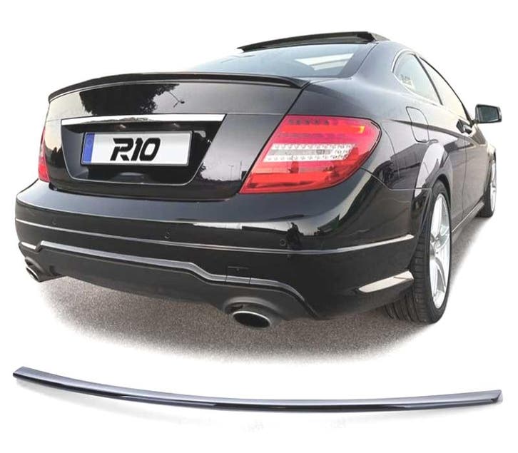 AILERON BECQUET LAME COFFRE MERCEDES CLASSE C C204 COUPÉ 11-, Auto-onderdelen, Carrosserie, Verzenden