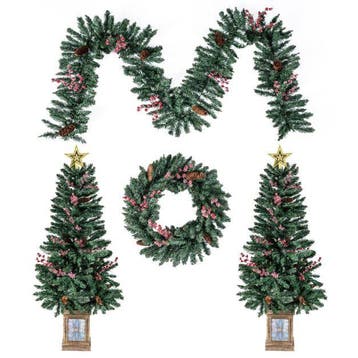2dekans | Coast Kerstdecoratie Set - Boom - Slinger - Krans, Ophalen of Verzenden