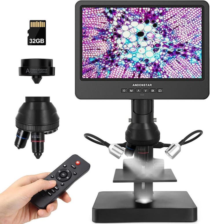 Andonstar Multi-lens Microscoop | Tweede Kansje | OP = OP, Audio, Tv en Foto, Optische apparatuur | Microscopen, 1000x of meer