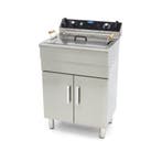 Frituurpan | 50–200°C | RVS | Ingebouwde tapkraan | 4.8kW, Verzenden