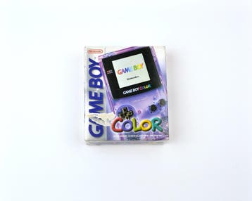 Gameboy Color Transparent Purple [Complete], Games en Spelcomputers, Spelcomputers | Nintendo Game Boy, Verzenden, Nieuw