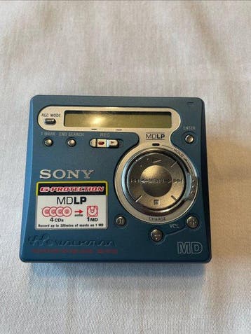 Sony - MZ-R700 MD Walkman Draagbare minidisc speler-recorder, Nieuw