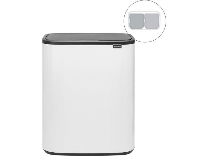 Brabantia Bo Touch Bin - Prullenbak 2 x 30 l -, Maison & Meubles, Accessoires pour la Maison | Poubelles, Envoi