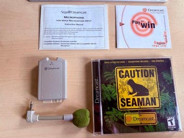 Sega - Dreamcast - Dreamcast Seaman NTSC-US Compleet in Doos, Consoles de jeu & Jeux vidéo