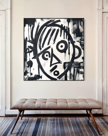 Timo Wedell - The Abstract Observer - XL- Basquiat Style