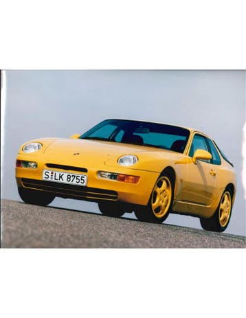 1993 PORSCHE 968 CS CLUB SPORT PERSFOTO, Nieuw