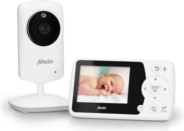 Alecto BO64 - Uitbreidbare Babyfoon met Camera - Temperatuur, Kinderen en Baby's, Verzenden, Nieuw