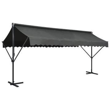 vidaXL Luifel vrijstaand 500x300 cm antraciet, Verzenden