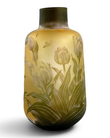 Émile Gallé (1846-1904) - after - Vase - Verre - Décoration
