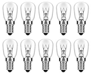 10x Gloeilamp Klein Dimbaar - E14 15 Watt - Voor o.a. Zou..., Huis en Inrichting, Ophalen of Verzenden, Nieuw