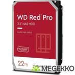 WD HDD 3.5  22TB S-ATA3 WD221KFGX Red Pro, Informatique & Logiciels, Disques durs, Verzenden